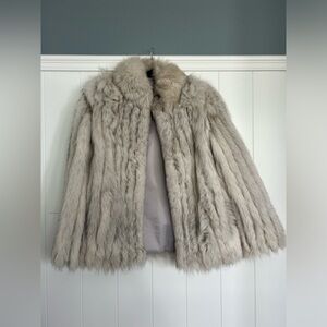 Saga Fox Real Fur Jacket